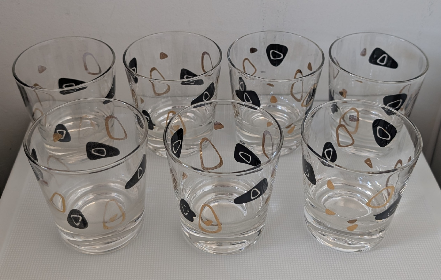 7 Atomic Amoeba Boomerang tumblers - photo 2