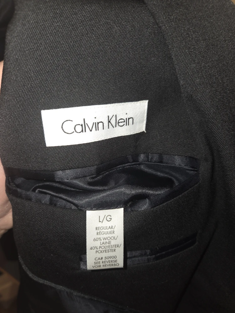 Calvin Klein - Mens Black Blazer Jacket - photo 3