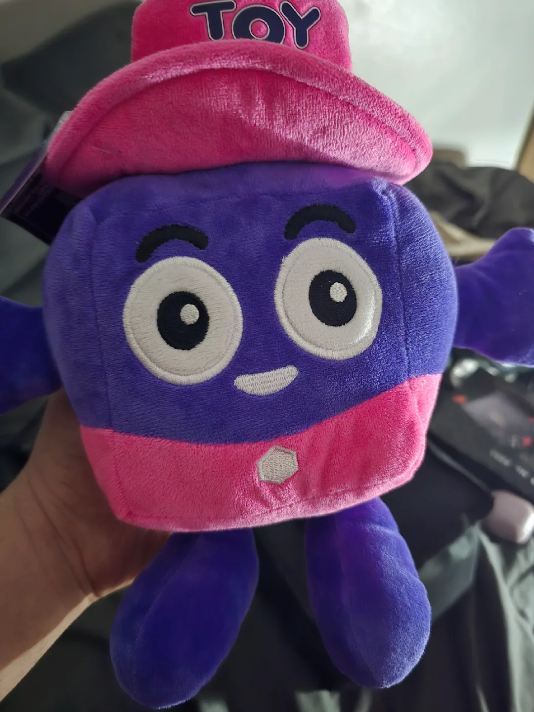 Purple Plush Toy with Hat thumbnail