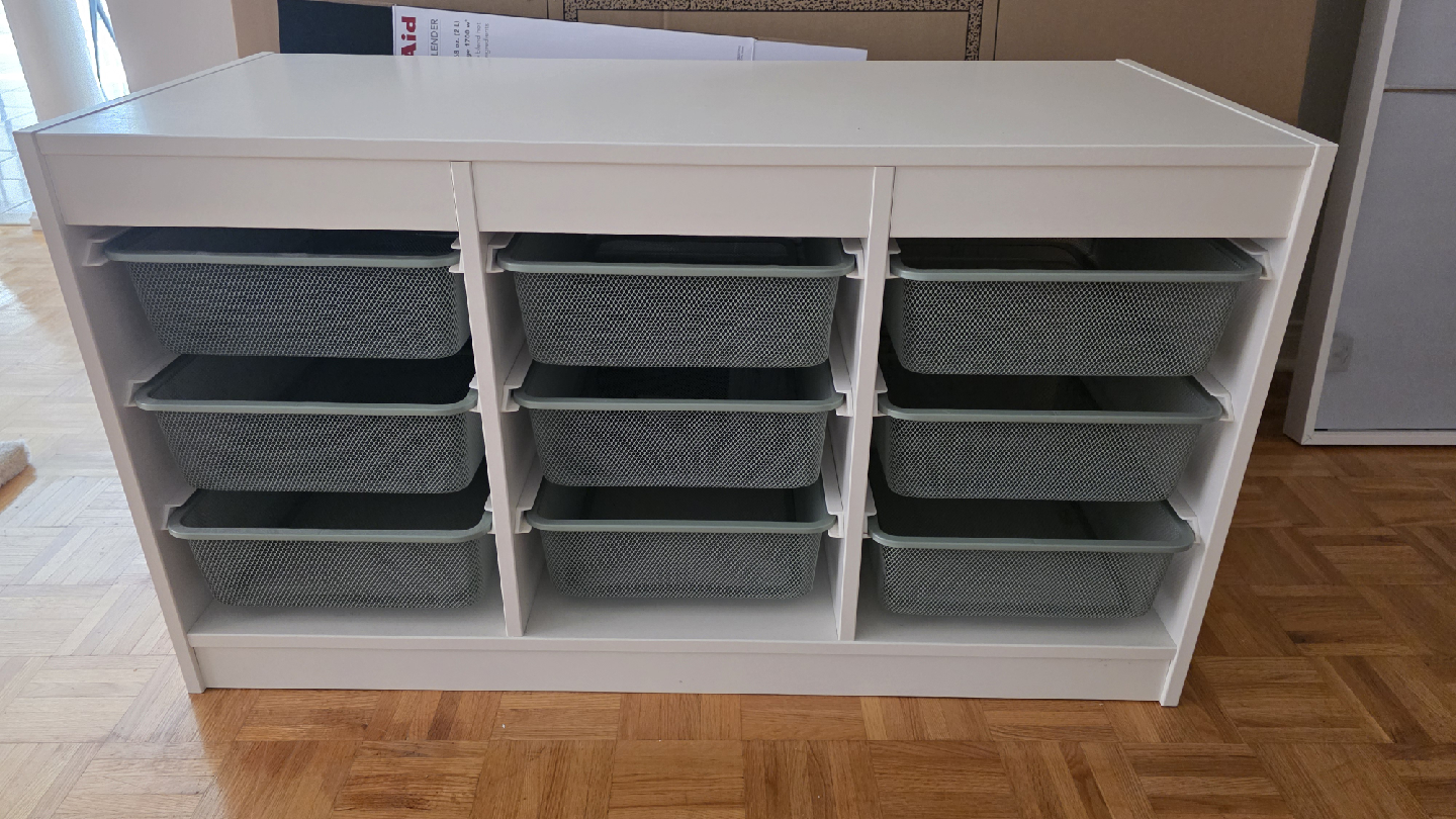 IKEA Trofast Storage Combination with Baskets - photo 3