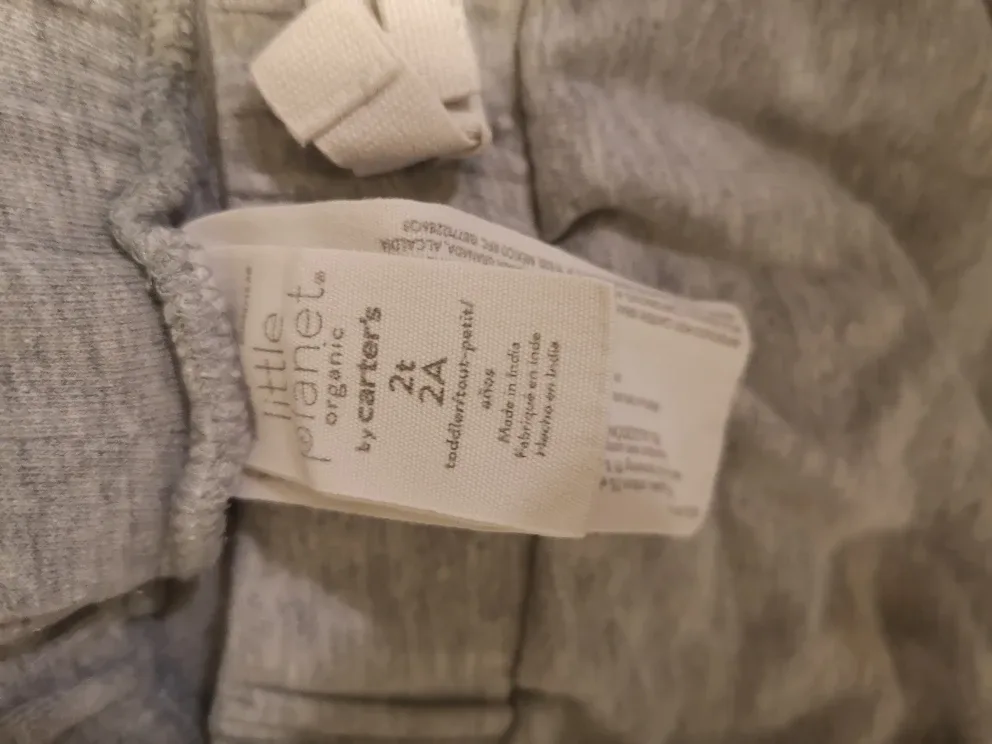 Little Planet Organic Carter's 2T Pants image indicator(2)