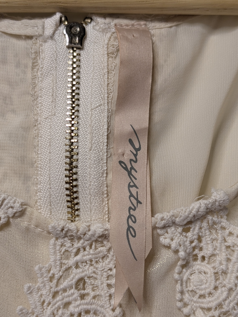 Mystree Cream Sleeveless Top - Size M - photo 3