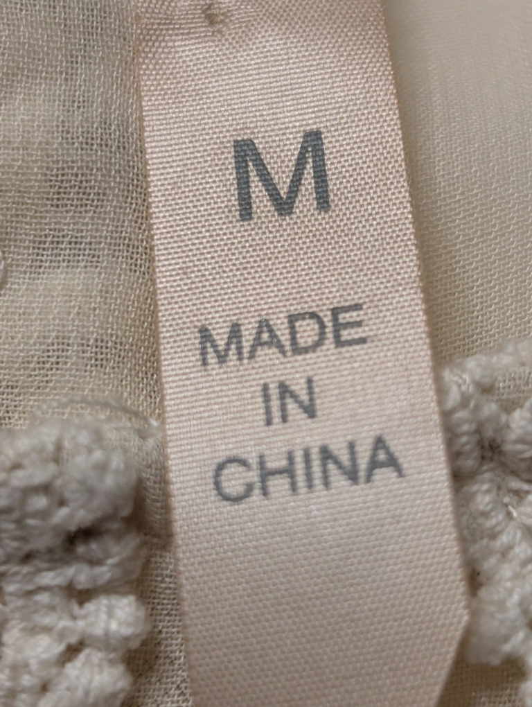 Mystree Cream Sleeveless Top - Size M - photo 4