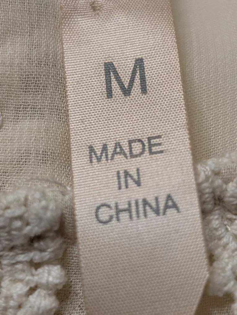 Mystree Cream Sleeveless Top - Size M image indicator(4)