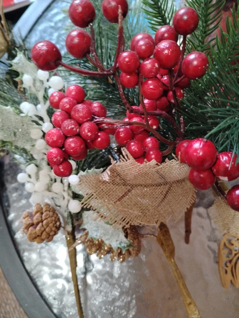 Holiday Time 4-ft Pre-Lit Pine Tree & Ornaments thumbnail