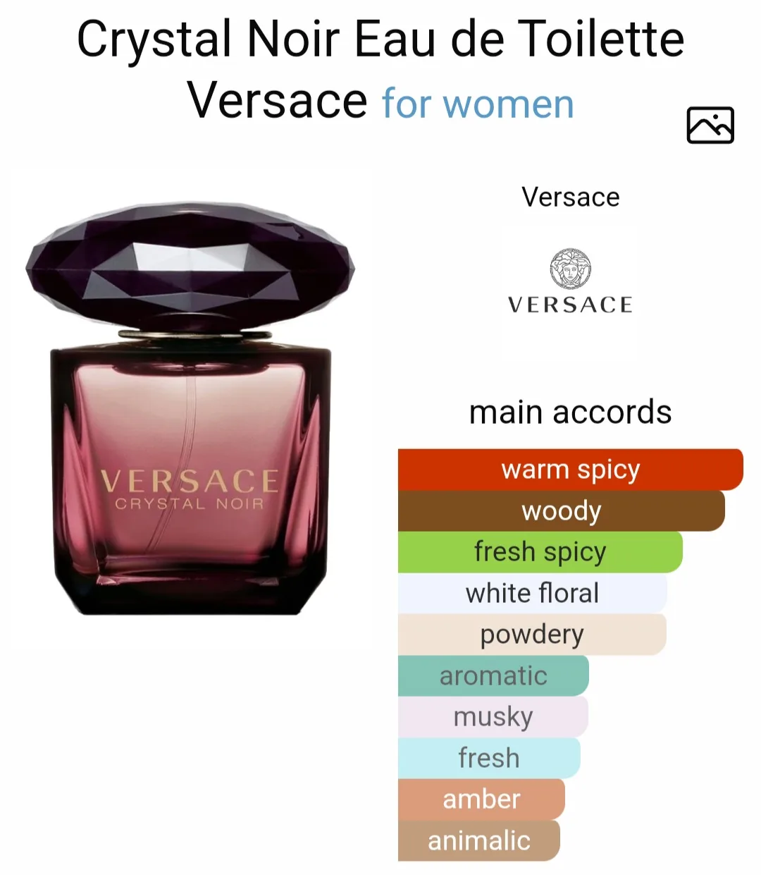 Versace Crystal Noir Eau de Toilette image indicator(2)