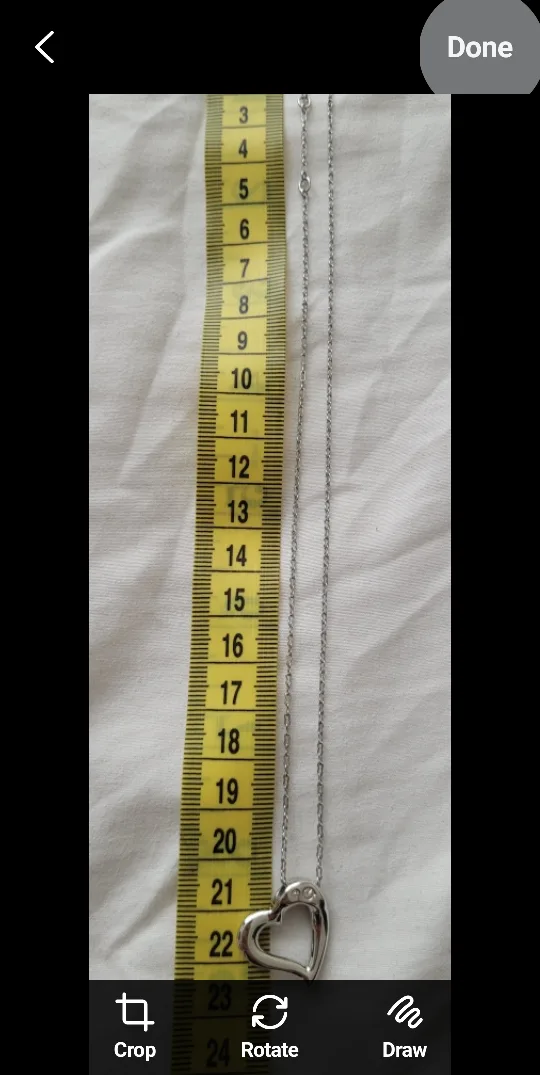 Swarovski Silver Heart Necklace image indicator(5)