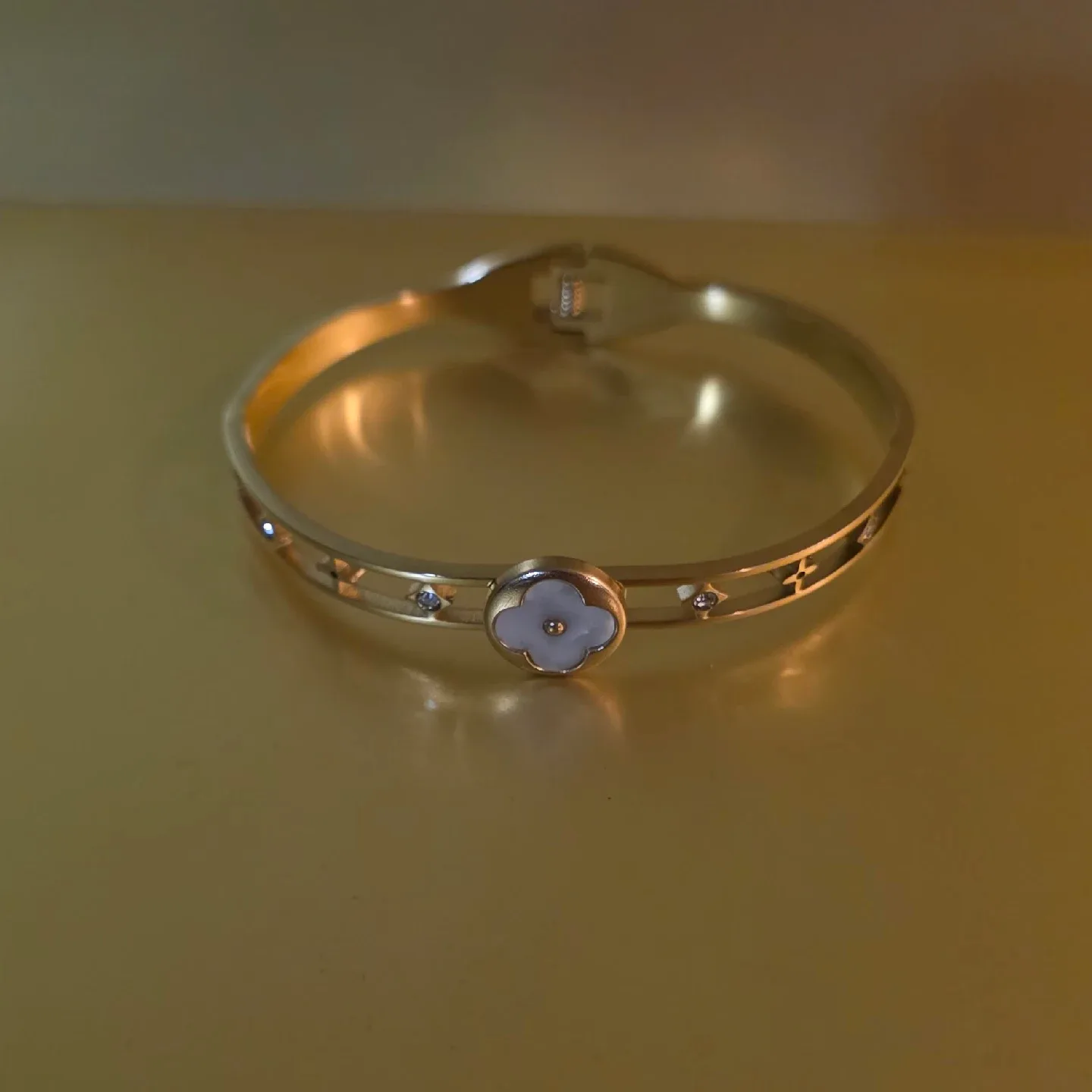 Gold Tone C.  Bracelet