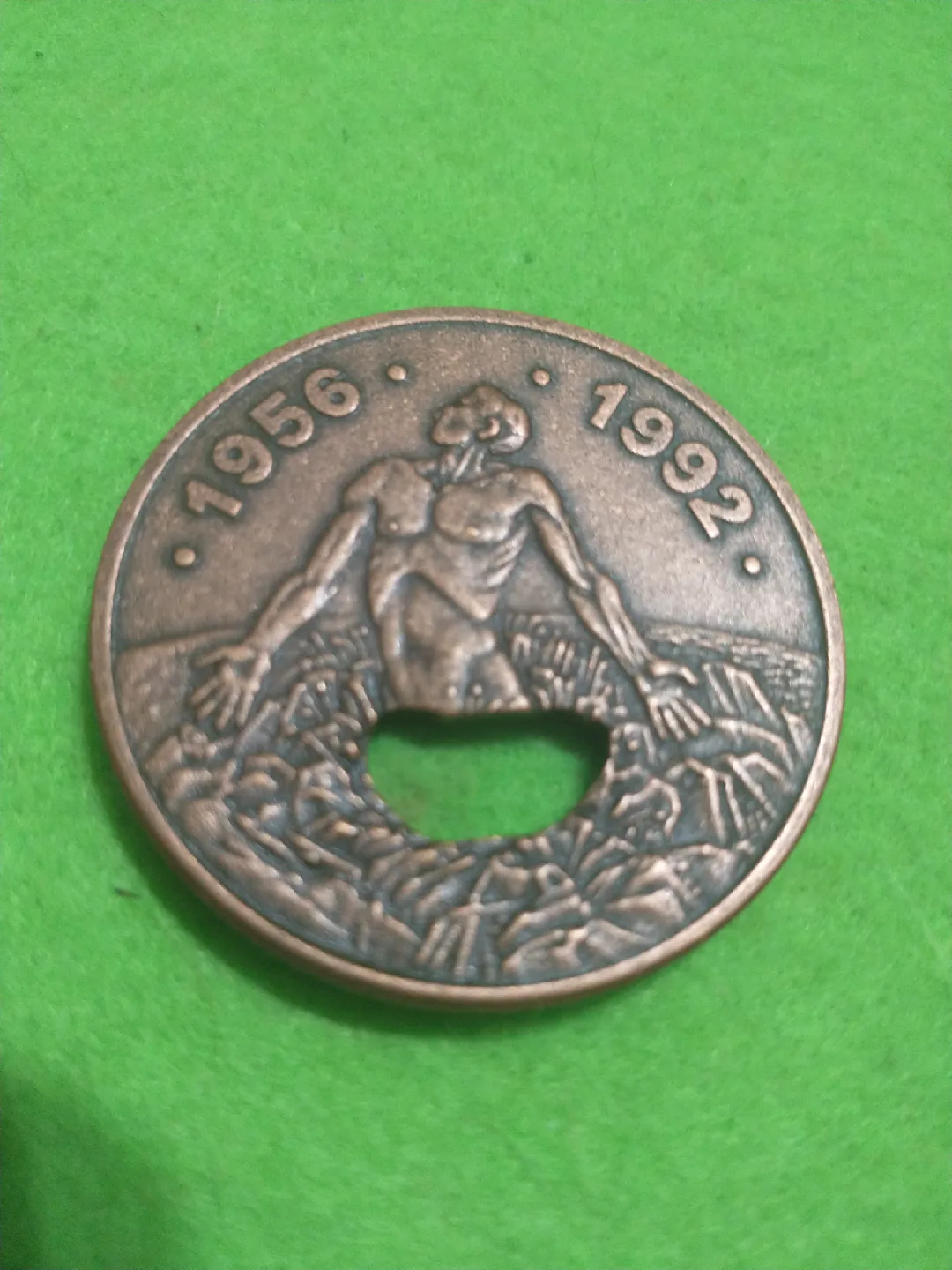 1992 Hungary medal 900th anniversary, founding of Nagyvarad image indicator(2)