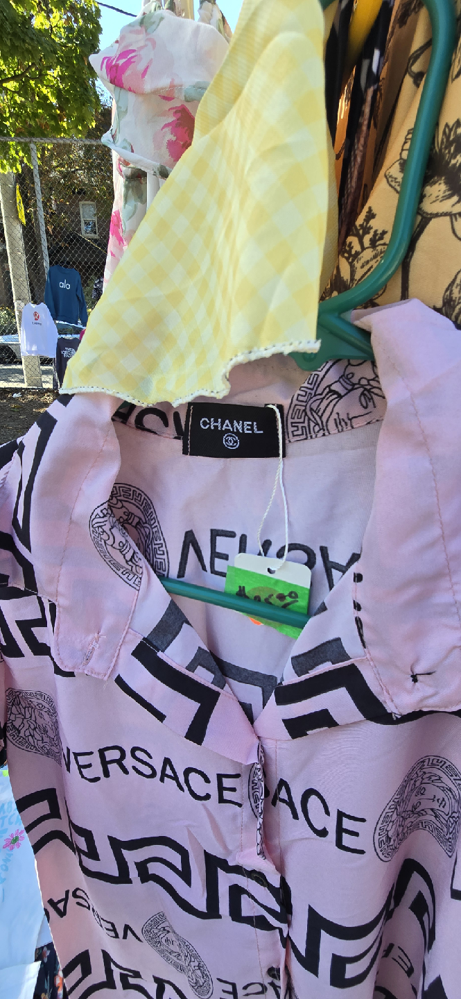 Chanel x Versace Pink Long Sleeve - photo 2