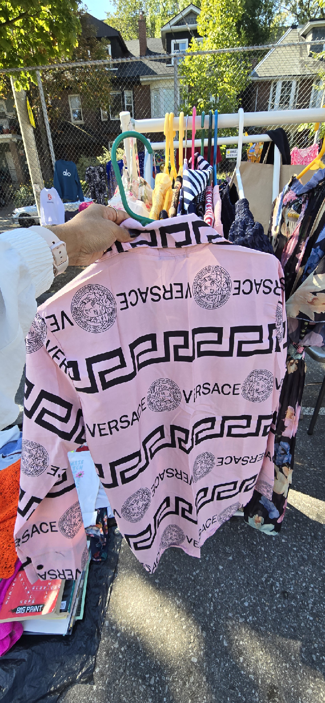 Chanel x Versace Pink Long Sleeve - photo 3