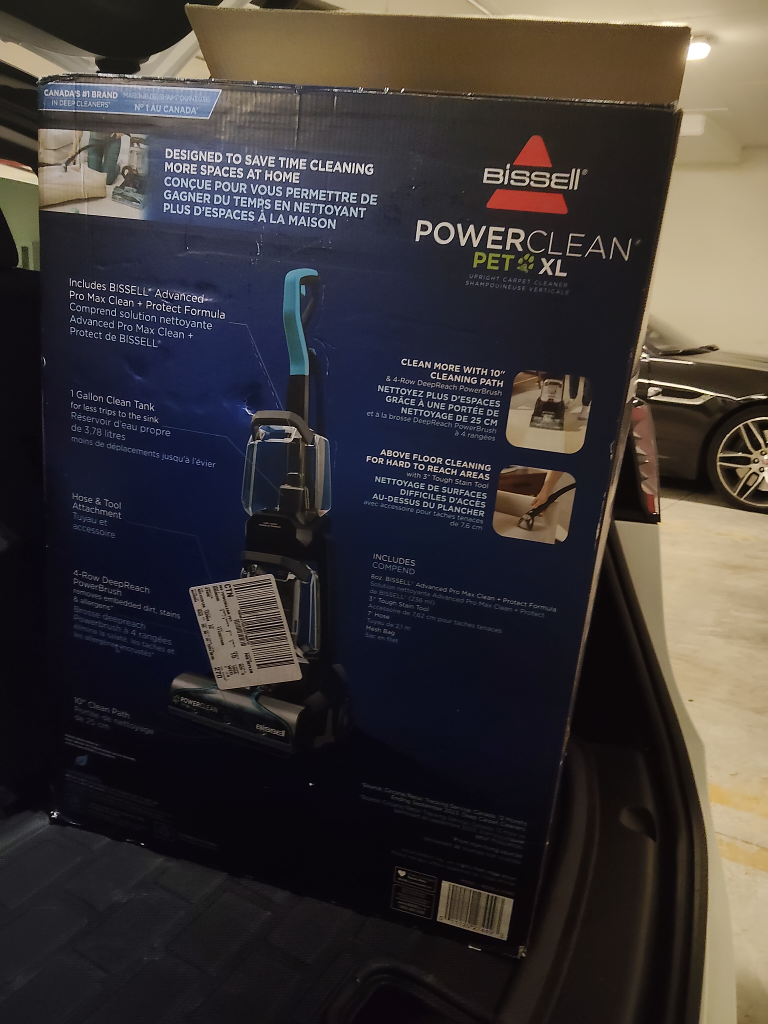 Bissell PowerClean Pet XL Carpet Cleaner - photo 3