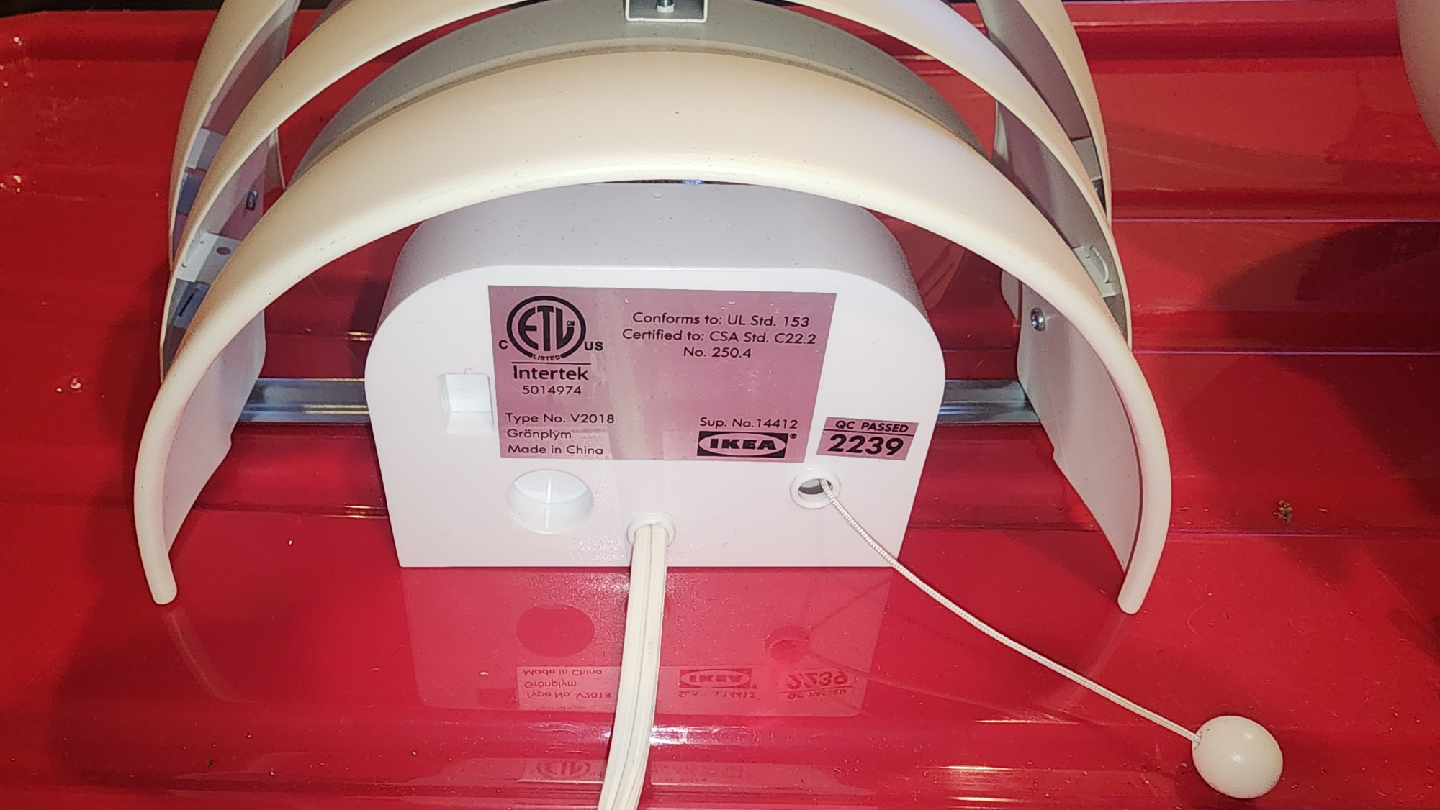 IKEA Grimsbyn Wall Lamp/Plugin Sconces - photo 2