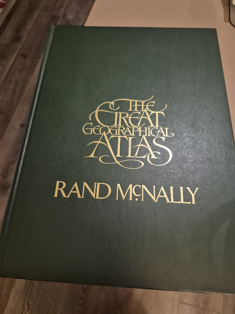 The Great Geographical Atlas by Rand McNally