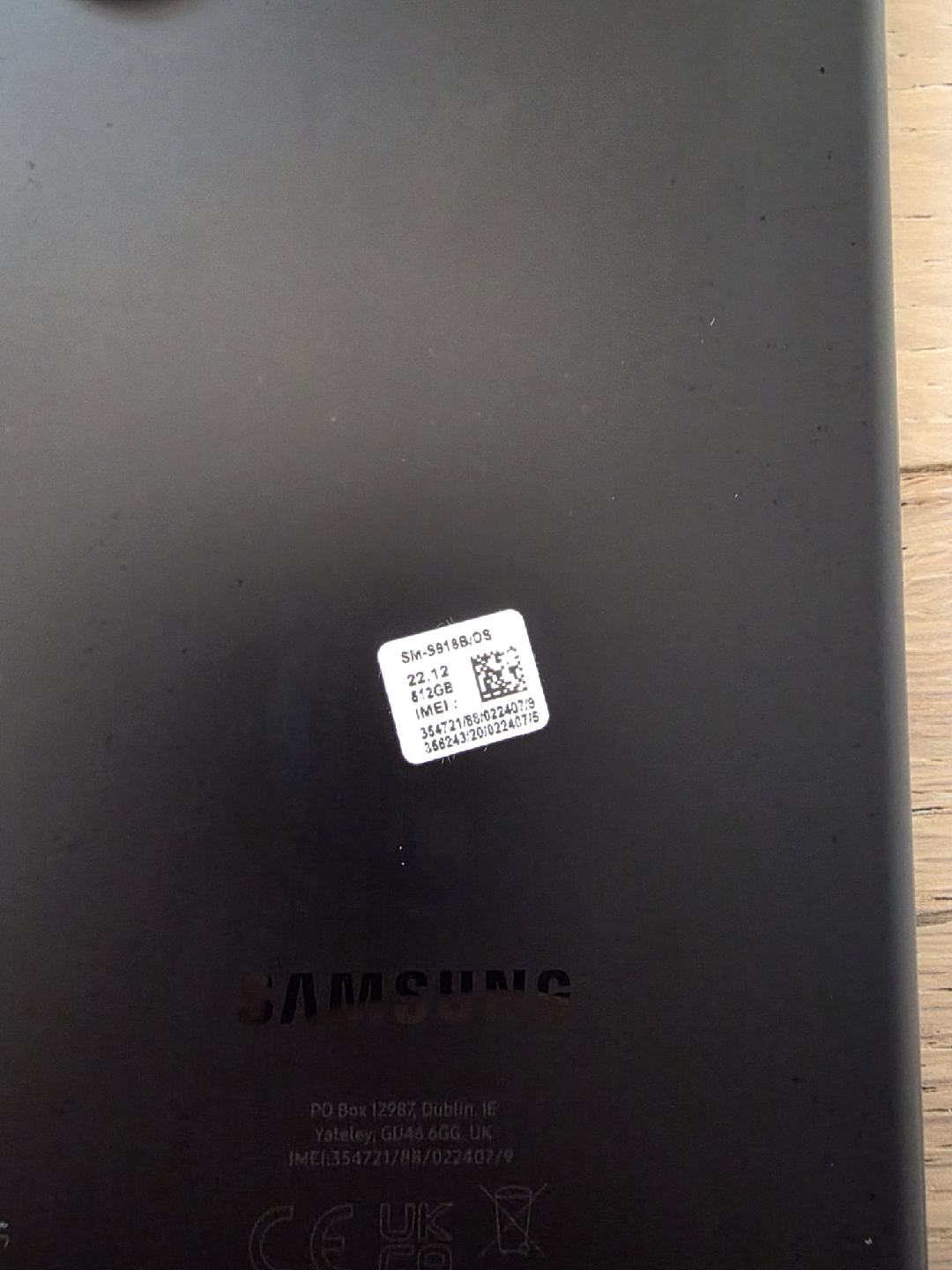 Samsung Galaxy S23 Ultra - Black - photo 2