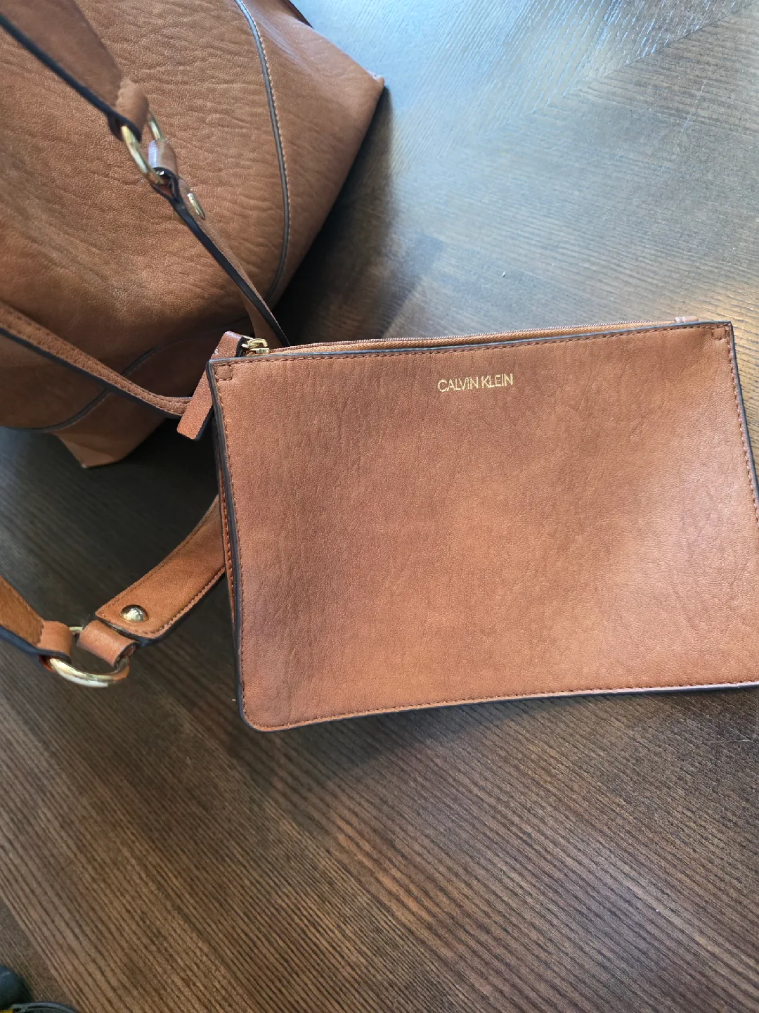 Calvin Klein North South Sonoma Reversible Purse image indicator(8)