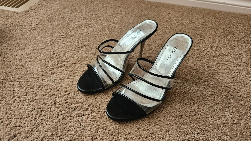 Diva Black Heels - Size 6 thumbnail