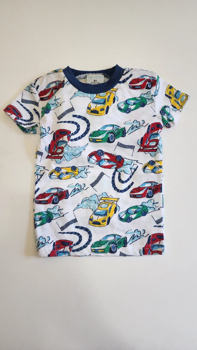 Boys Car Pajama set -12M image indicator(2)