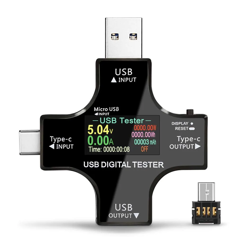USB Power Meter Testers, Electop Upgrade Multi Functional thumbnail