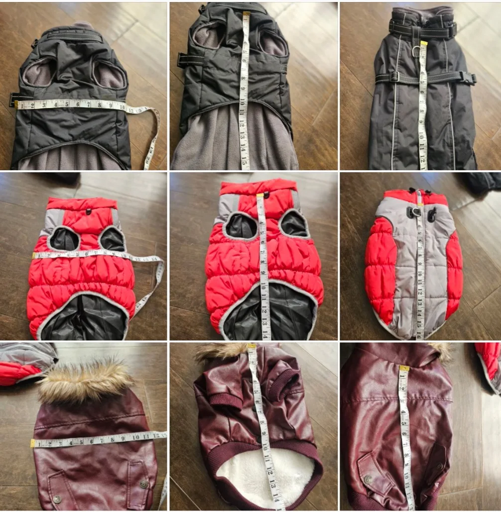 (New)winter jacket for dog, price between $25 to $35 each image indicator(5)