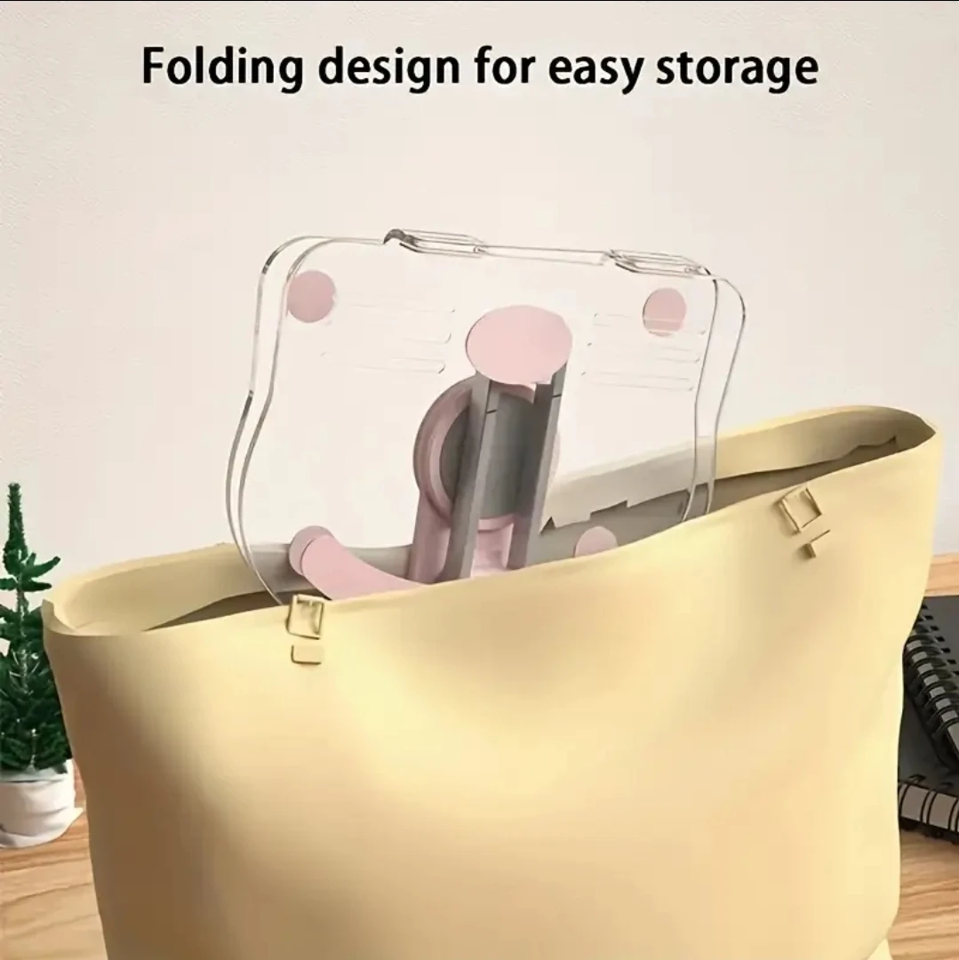 Phone Stand Tablet Holder, 360° Rotatable Acrylic - photo 4