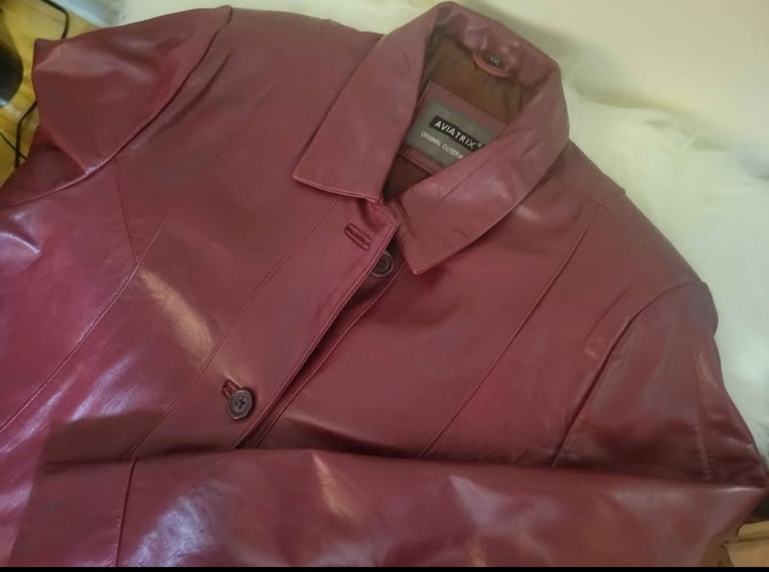 Aviatrix Original Outerwear Leather Jacket
