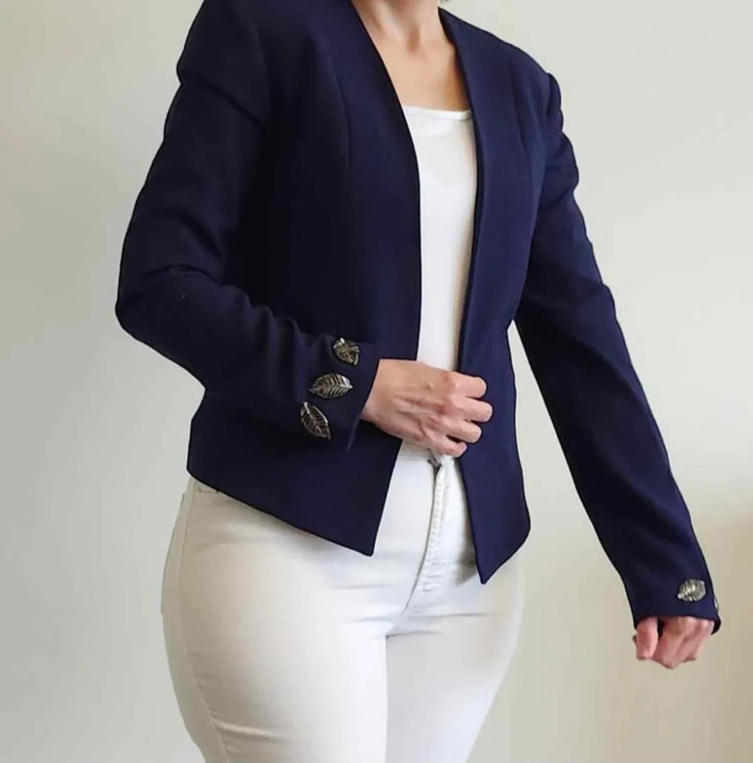Navy Blue Blazer Jacket (Small) image indicator(2)