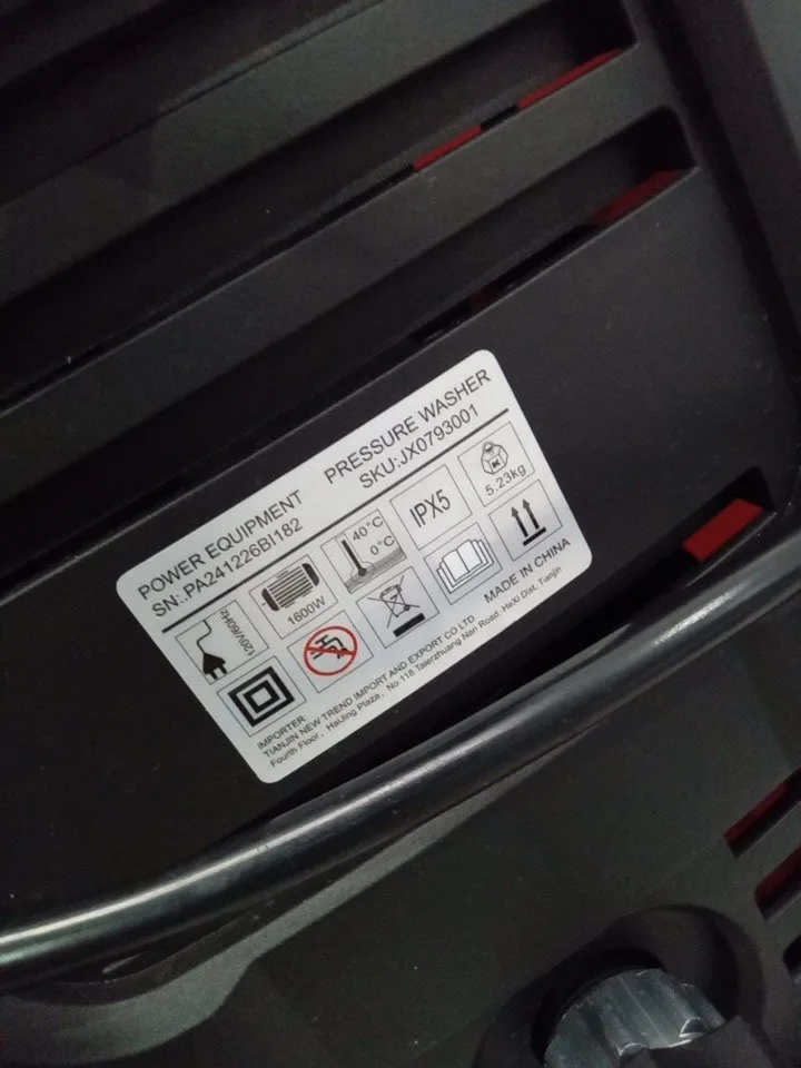 Electric Pressure Washer- 3000 PSI - 1.8 GPM image indicator(5)