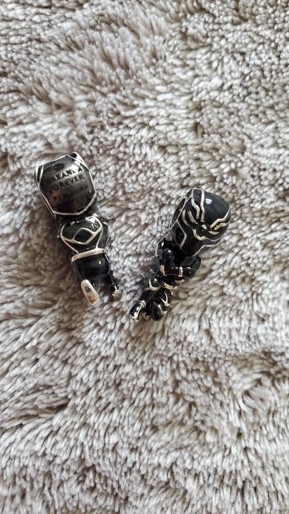 925 Sterling Silver Charms Superhero pendant (not pandora) image indicator(7)