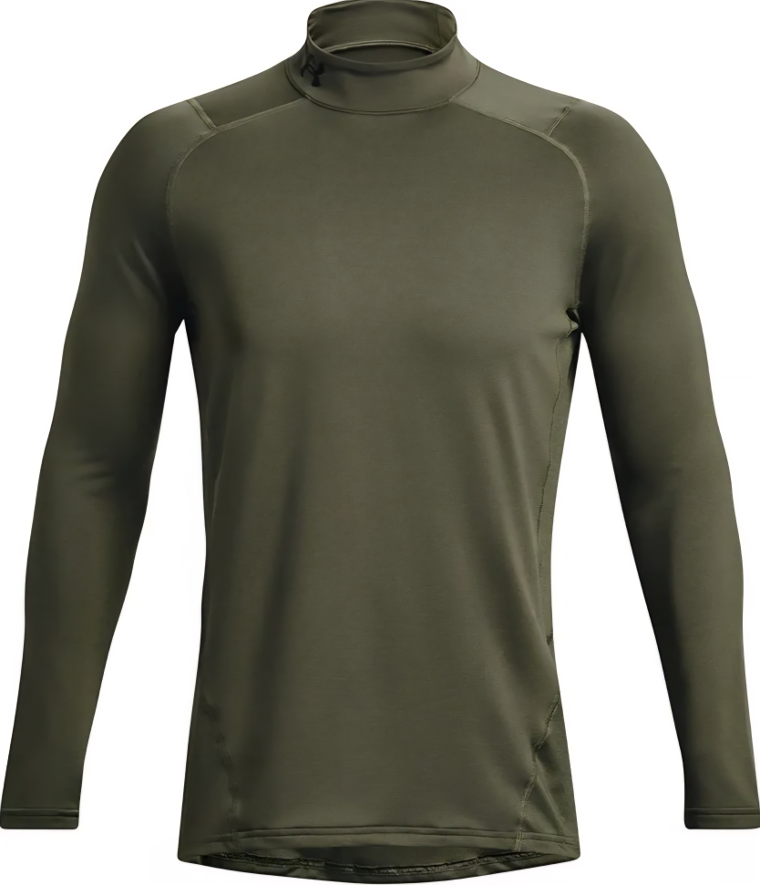 Under Armour Mens ColdGear Armour Fitted Mock Long-Sleeve