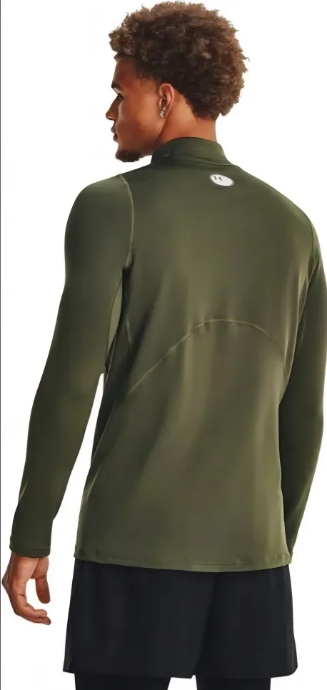 Under Armour Mens ColdGear Armour Fitted Mock Long-Sleeve image indicator(3)