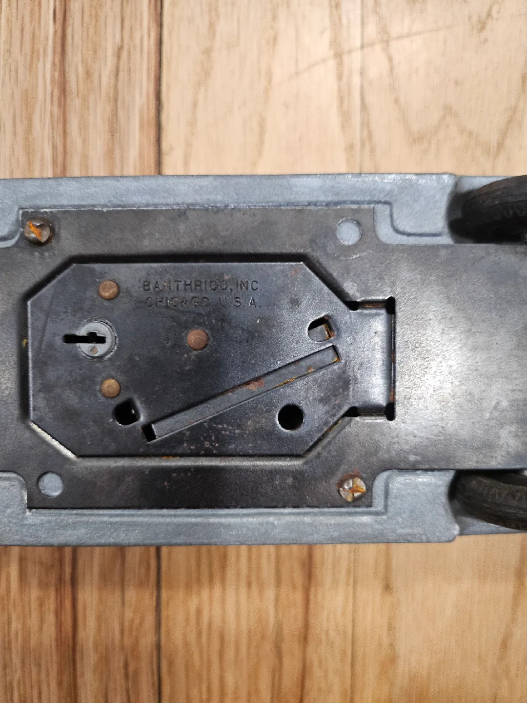 50's Banthrico Wagenseil Ford Motor Car Bank image indicator(5)