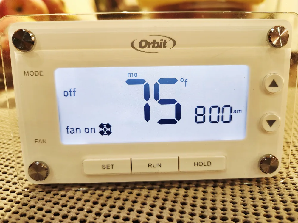 Thermostat, ⁰F, ⁰C, Orbit Thermostat AS NEW image indicator(6)