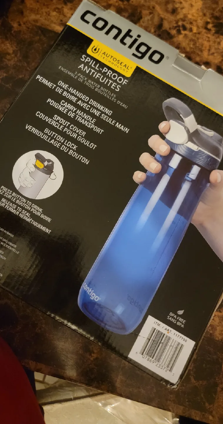 Contigo Autoseal 3-Pack Water Bottles 24 oz image indicator(4)