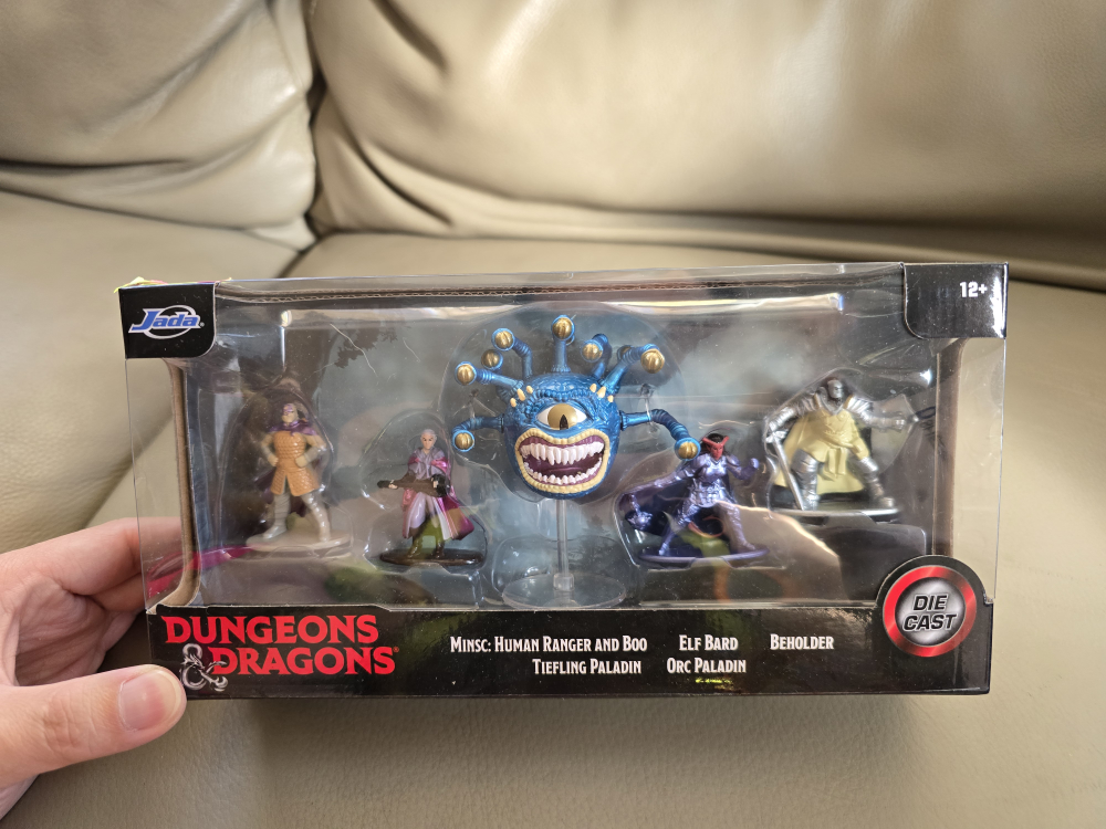 Dungeons & Dragons Die Cast Minis - New in Box!