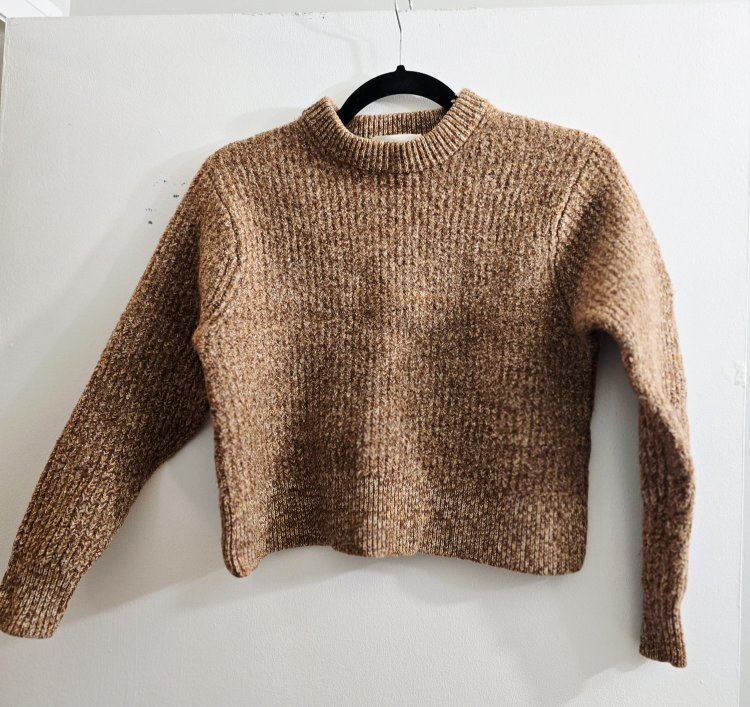 Wilfred XS Brown Wool Sweater