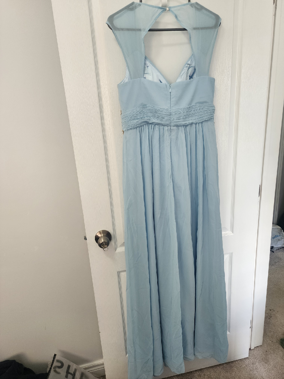 Light Blue Bridesmaid Dress - photo 2