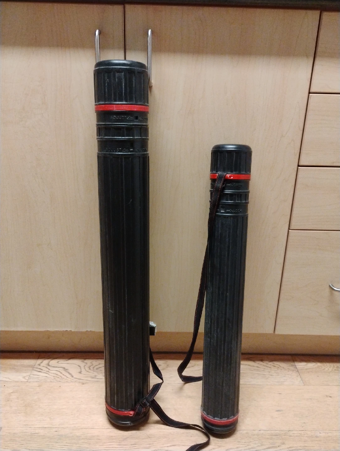 Adjustable Black Plastic Drawing Tube