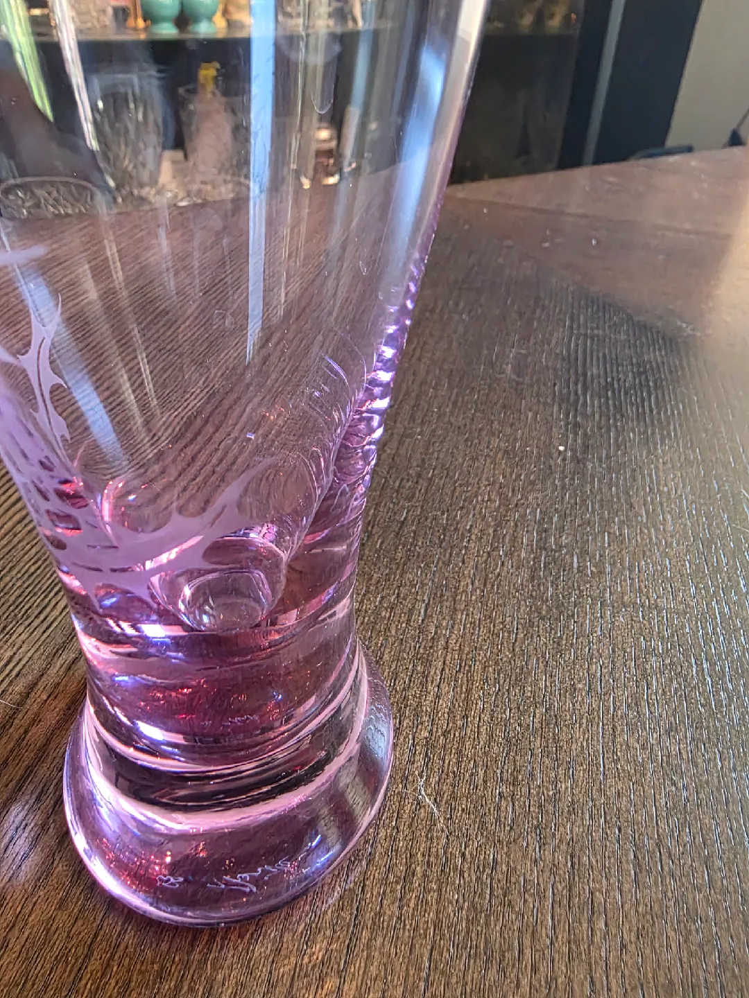 Caithness amethyst alexandrite neodymium Glass Vase thumbnail