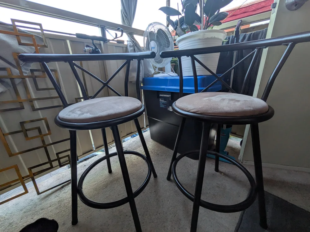 Set of 2 Bar Stools thumbnail