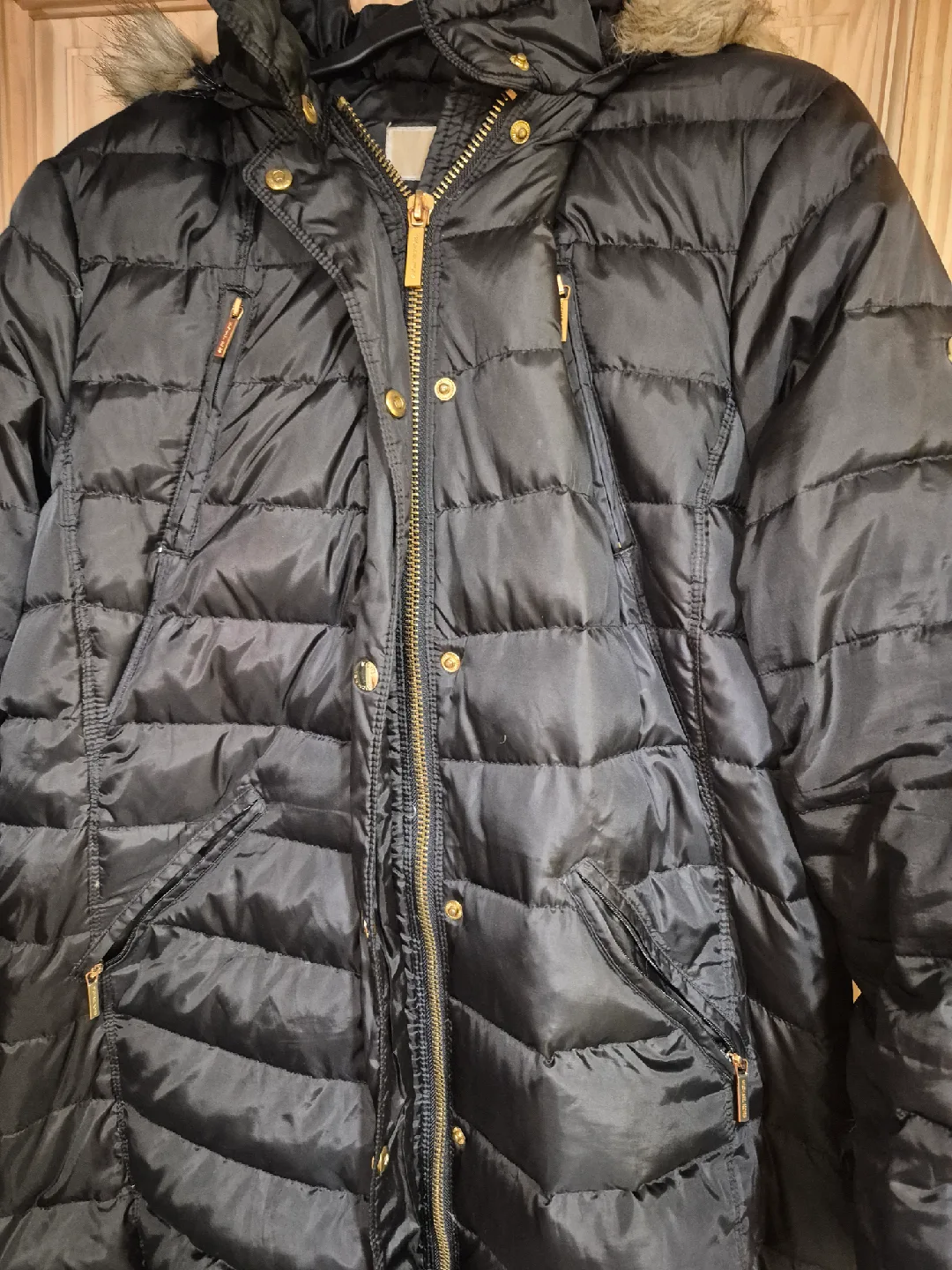 Micheal Kors black XL coat