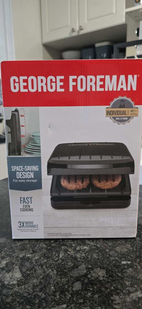 George Foreman Individual Grill & Panini Press