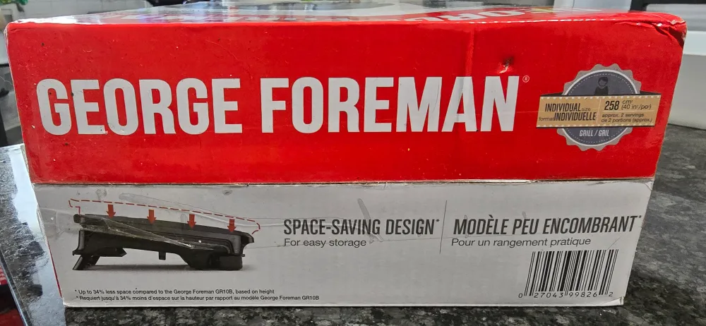 George Foreman Individual Grill & Panini Press image indicator(3)