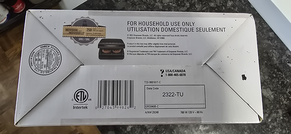 George Foreman Individual Grill & Panini Press - photo 4