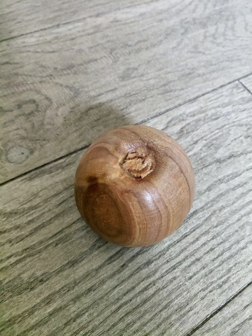 Handmade Wooden Apple Decor image indicator(3)