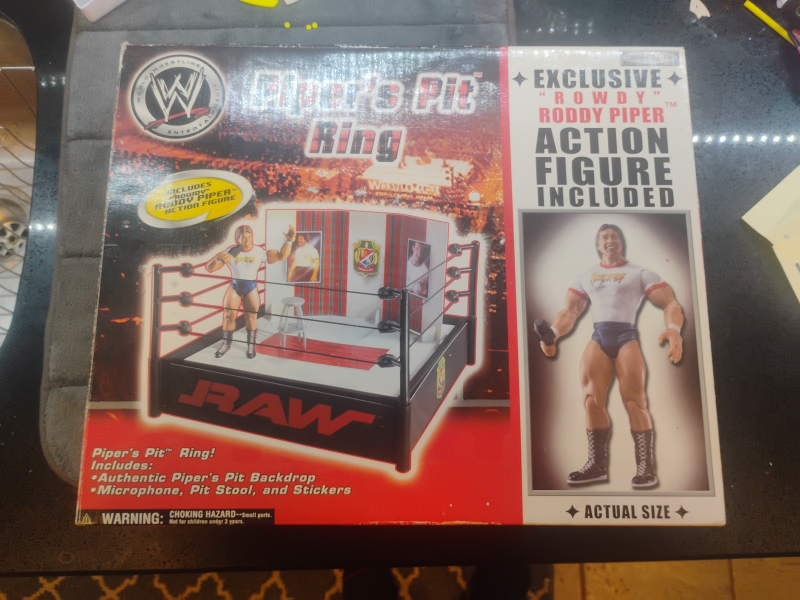 WWE Piper's Pit Ring with Roddy Piper Action Figure