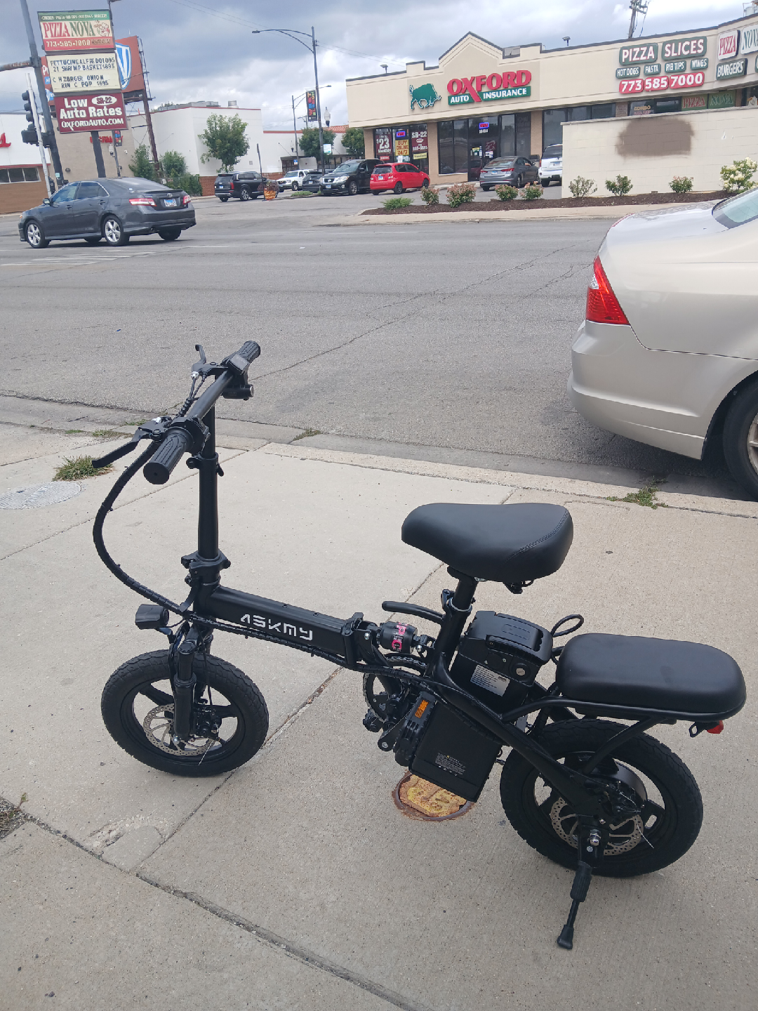ASKMY E14 Electric Bike - Black