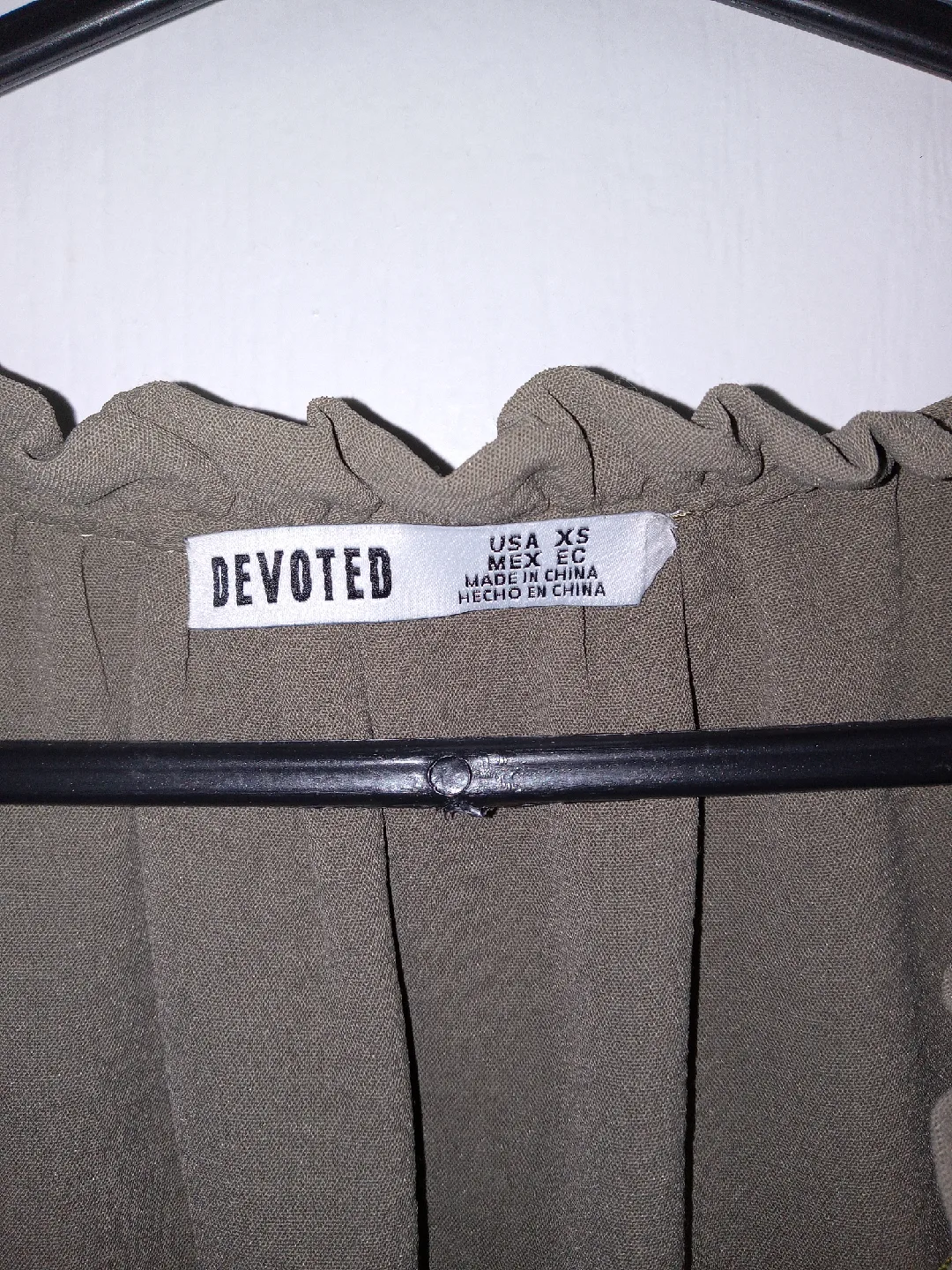 Devoted Olive Green Dress - Size XS 🧡 image indicator(2)