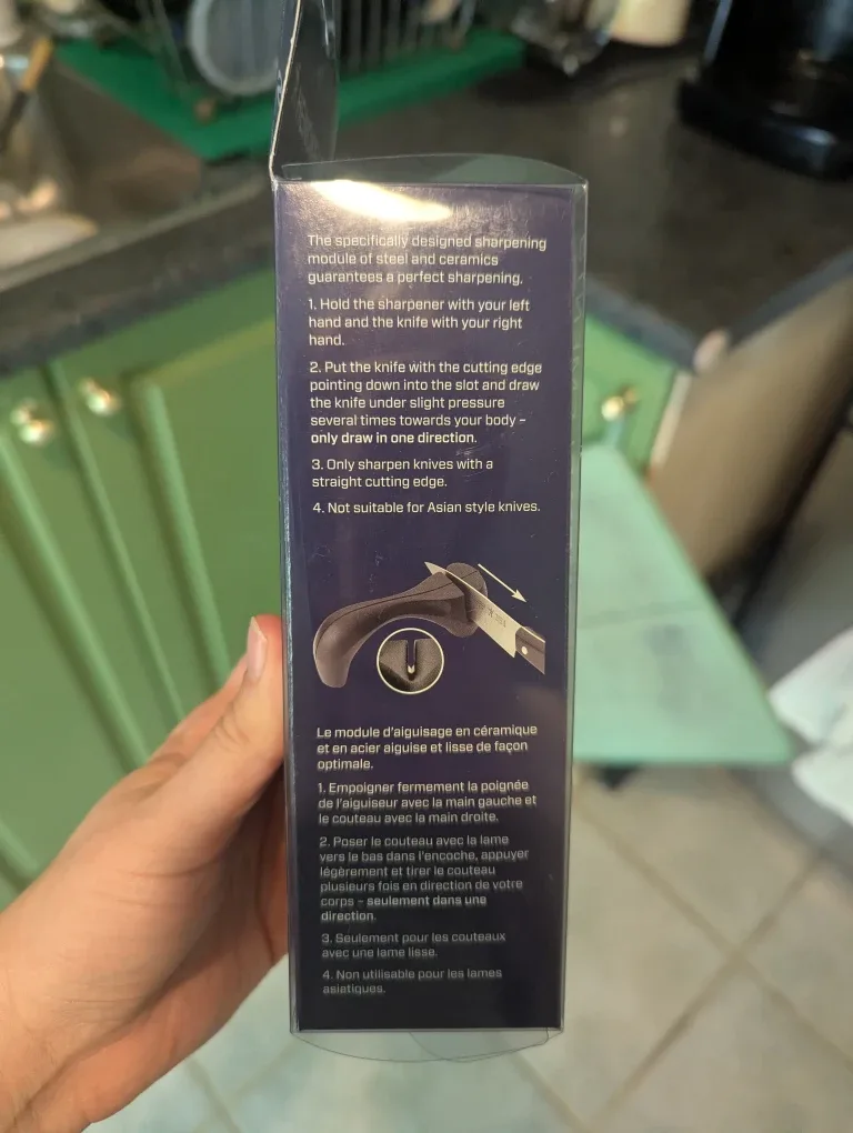 brand new henckels knife sharpener in box image indicator(2)