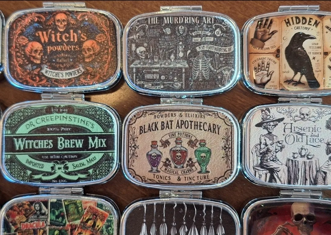 Novelty pill boxes. Spooky! image indicator(7)